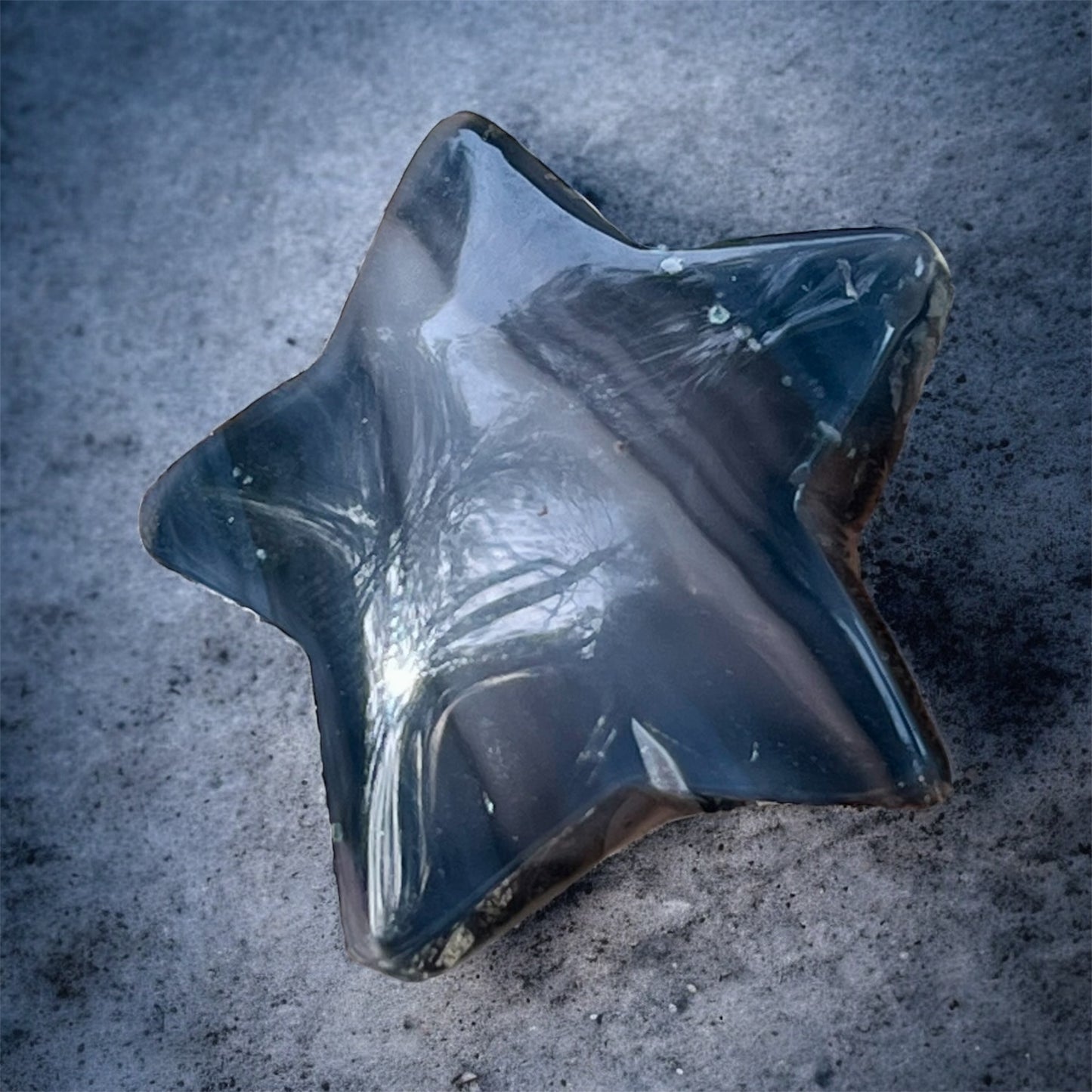 Powerful crystal for protection, grounding & shadow work.