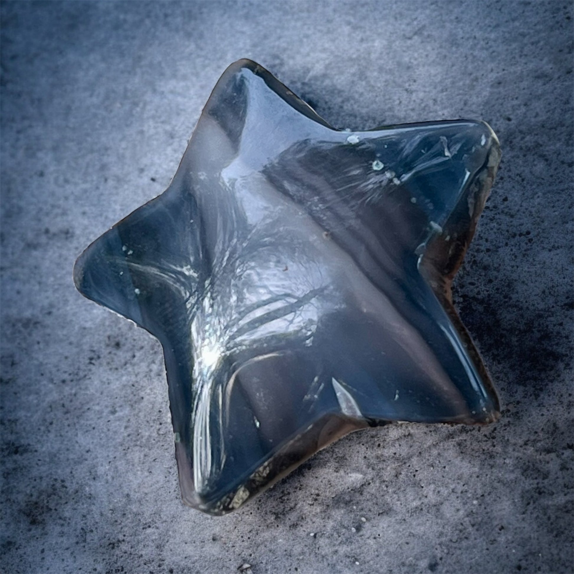 Powerful crystal for protection, grounding & shadow work.