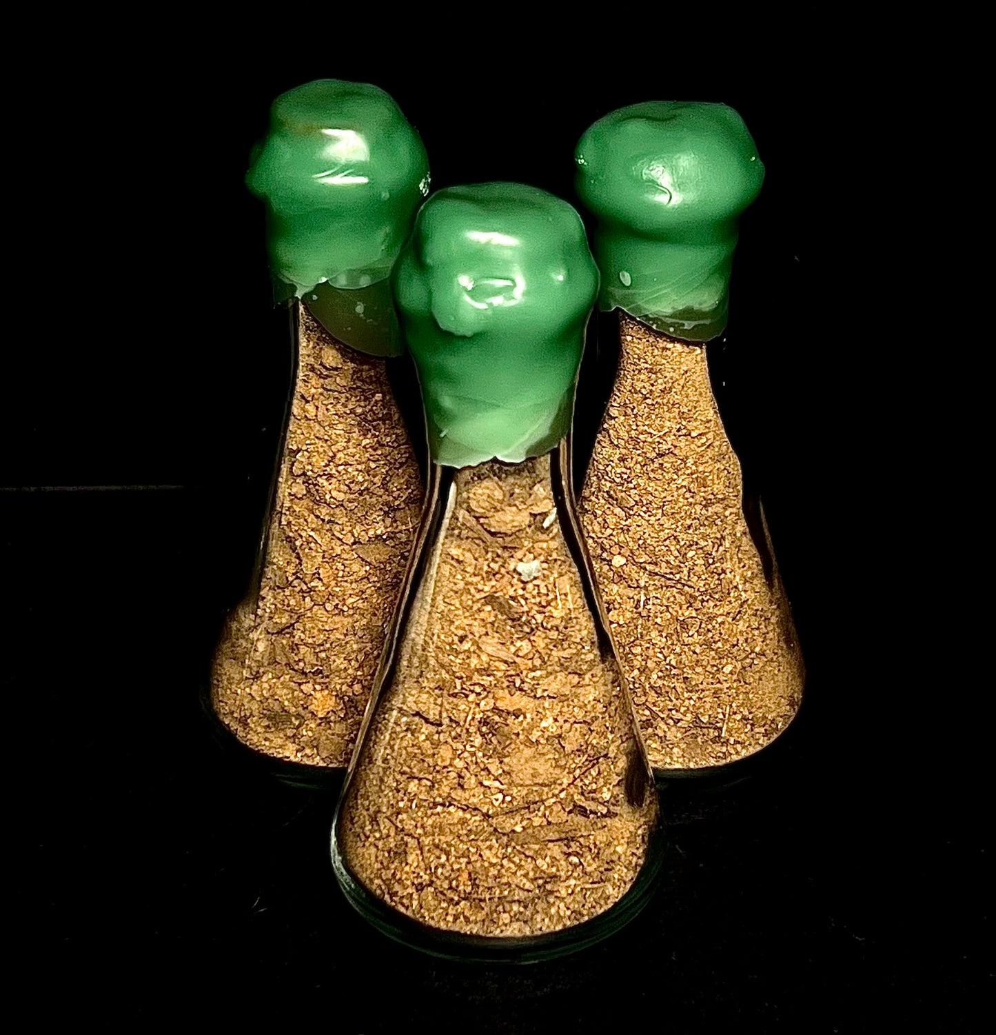 Graveyard Dirt in Glass Jar – Authentic Witchcraft Ingredient for Necromancy (1 oz)