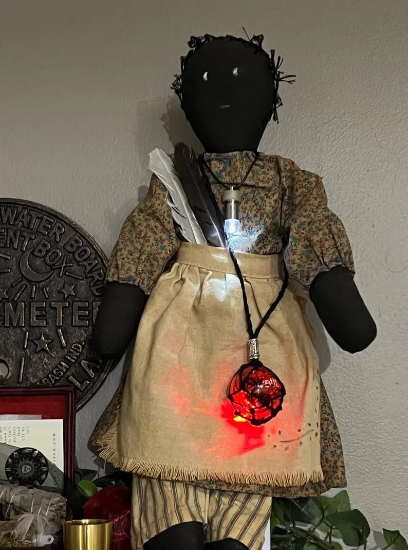 Hemp Catball Cage: Spirit Cat Toy - Lumiren The Haunted Cottage