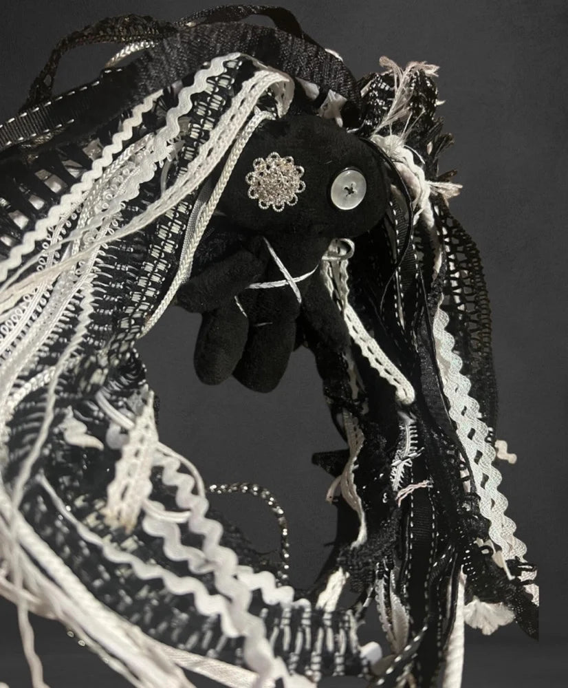 spirit doll for healing and shadow work. Embodies emotional depth and transformation. Perfect for witchcraft altars