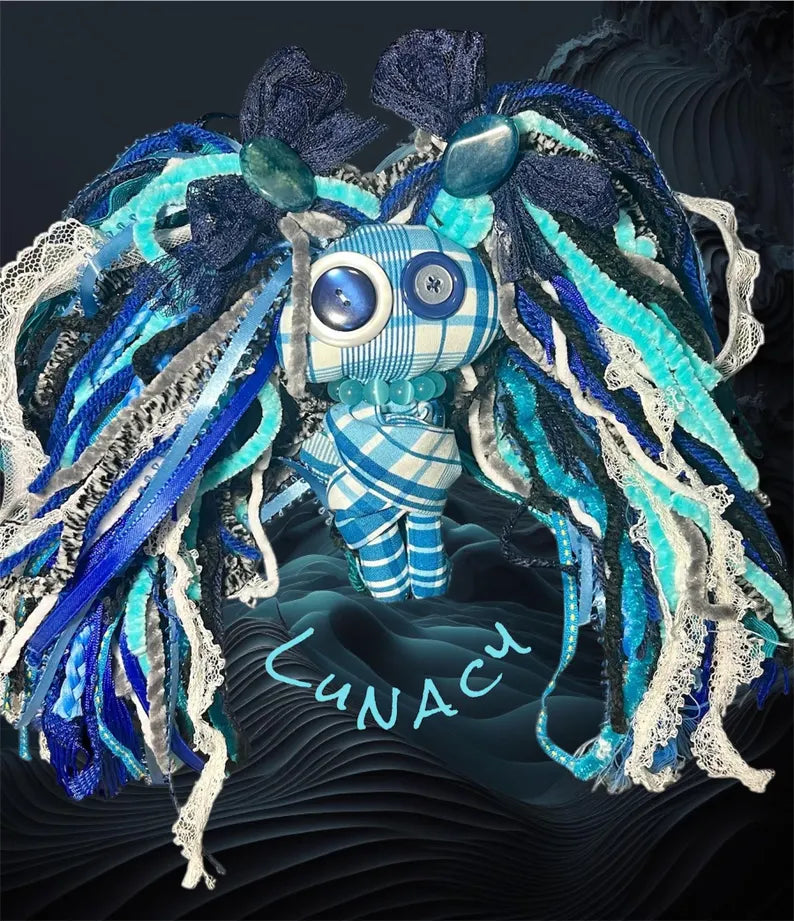 Lunacy Poppet doll, voodoo doll, witch doll. rag doll