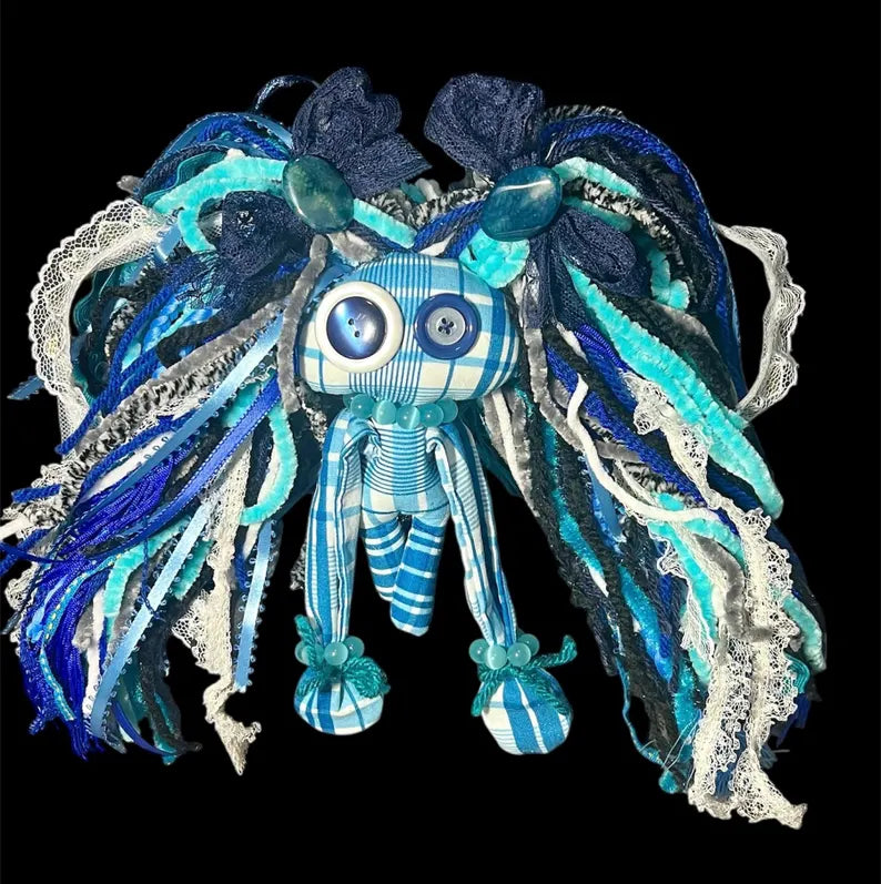 Lunacy Poppet doll, voodoo doll, witch doll. rag doll